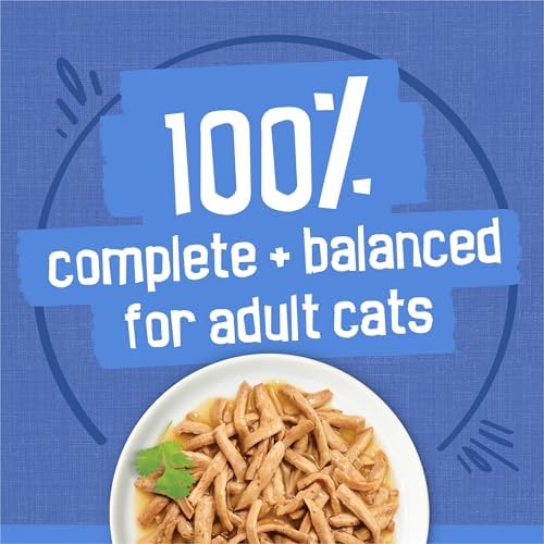 Purina Friskies Wet Cat Food Variety Pack, Shreds, 48 ct Cans