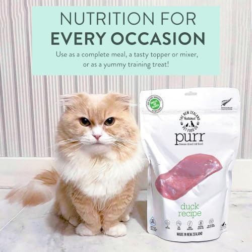 The New Zealand Natural Pet Food Co. Purr Duck Freeze Dried Recipe