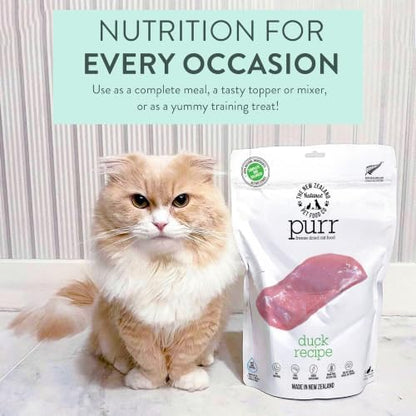 The New Zealand Natural Pet Food Co. Purr Duck Freeze Dried Recipe