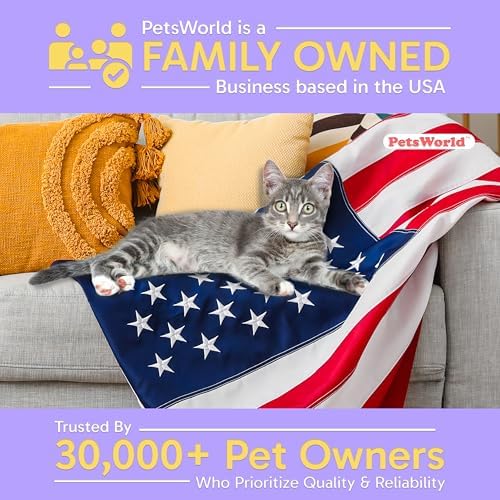 PetsWorld Universal Fit Cat Pad Refills for Litter Box, Fresh Scent, Odor Control, Pack of 800