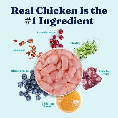 Solid Gold High Calorie Chicken Wet Dog Food, Adult & Puppies, 6ct Cans