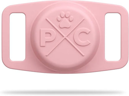 Pup Culture Protective Airtag Case for Dog Collar Holder, Loop for GPS for Pet Tracker Apple iPhone, Airtag