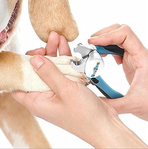 Dog Nail Clipper Large Breed Heavy Duty Trimmer - Travel Pouch and Easy Pictured Instructions - Latest Model