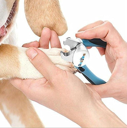 Dog Nail Clipper Large Breed Heavy Duty Trimmer - Travel Pouch and Easy Pictured Instructions - Latest Model