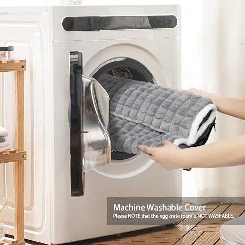 Orthopedic Large Dog Bed Pillow Pet Sofa Bed 36''X24'' Grey