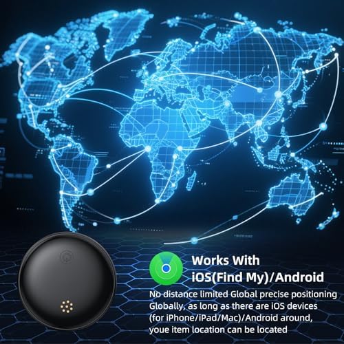 GPS Tracker for Vehicles,Tracking Devices for Cars Hidden, iOS & Android