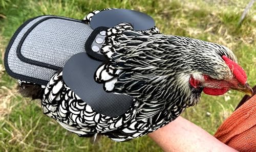 DOWN UNDER OUTDOORS Medium-Large Chicken Saddle Hen Apron Saver (Gray Mesh)