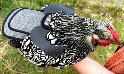 DOWN UNDER OUTDOORS Medium-Large Chicken Saddle Hen Apron Saver (Gray Mesh)