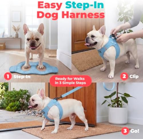 Voyager Step-in Air Dog Vest Harness - Baby Blue, X-Large