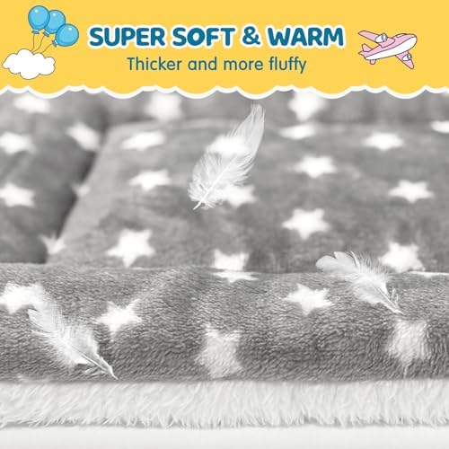 2 Pack Bunny Rabbit Bed - 10 x 13 Inch Upgraded-Thickness Pee Pads Bedding