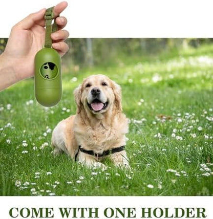 Dog Poop Bags Rolls with Dispenser - Leak Proof - 540 Count Unscented
