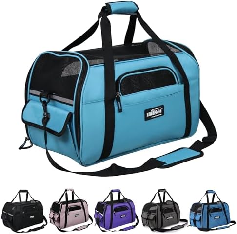 EliteField Soft-Sided Pet Carrier for Cats & Small Dogs (3-Year Warranty)