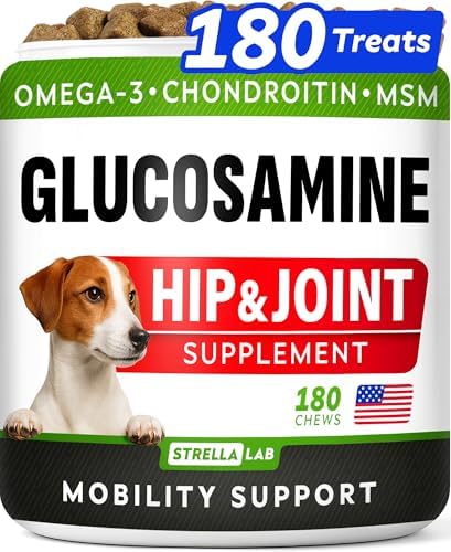 Advanced Glucosamine for Dogs, Chondroitin & MSM Hip Joint Supplement Chews