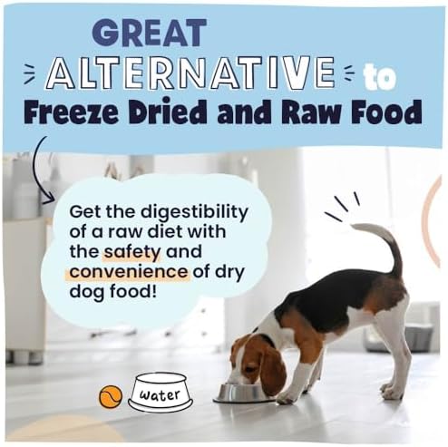 Pawstruck Air Dried Dog Food Real Chicken High Protein Grain-Free Complete Nutrition for All Life Stages Small Medium Large Breeds USA Made Vet Recommended 6 lbs