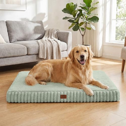 Orthopedic Dog Bed for XL Dog, Waterproof Washable Pet Bed for Crate