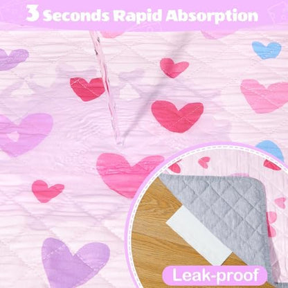 2 Pack Guinea Pig Bedding, Washable Guinea Pig Cage Liner Reusable Guinea Pig Mat Waterproof Guinea Pig Bedding for Cage, Super Absorbant Guinea Pig Pee Pads for Small Animals Hamster Rabbit Squirrel