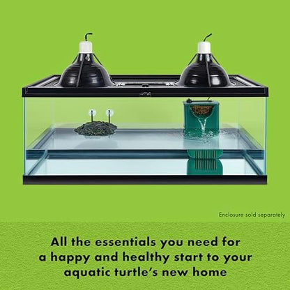 Zilla Aquatic Turtle Habitat Accessory Kit for Aquatic Turtles, Terrarium