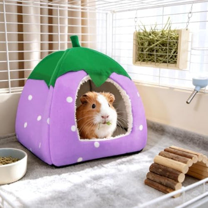 Guinea Pig Hideout Bed, Dwarf Rabbit House Cave