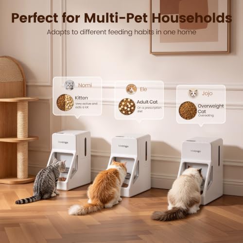 Invengo RFID Automatic Cat Feeder, Microchip & RFID Tag Compatible