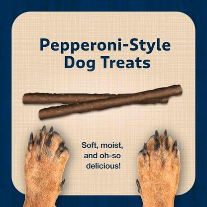 Blue Buffalo Stix Lamb Pepperoni-Style Dog Treats, 5 oz, 6 ct