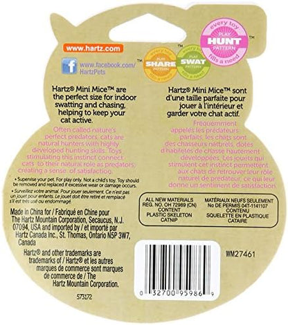 Hartz Just for Cats Mini Mice Cat Toy (5 Pack)