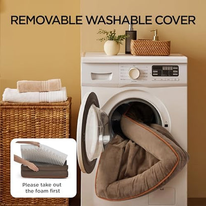 Bedsure Orthopedic Dog Beds Large Sized Dog with Removable Washable Cover