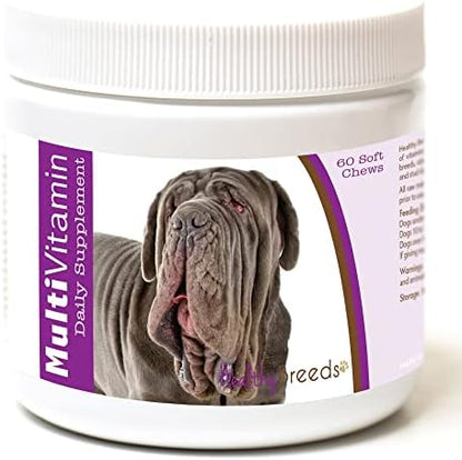 Healthy Breeds Neapolitan Mastiff Multi-Vitamin Soft Chews 60 Count (1127-neam-001)