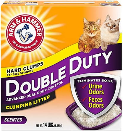Arm & Hammer Double Duty Litter, 14 Lbs (Packaging May Vary)