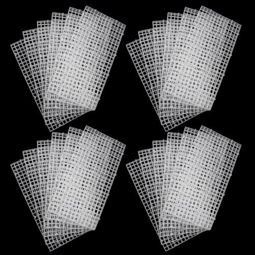 24 Pcs Aquarium Fish Tank Divider Plastic Egg Crate, S