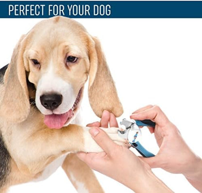 Dog Nail Clipper Large Breed Heavy Duty Trimmer - Travel Pouch and Easy Pictured Instructions - Latest Model