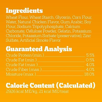 Pedigree Dentastix Chewy Chunx Large Dental Dog Treats, Chicken, 13.5 oz