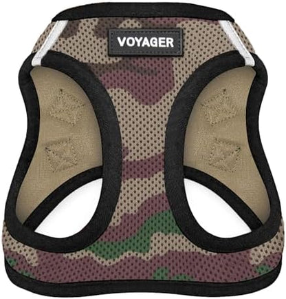 Voyager Step-in Air Dog Vest Harness - Army, Small