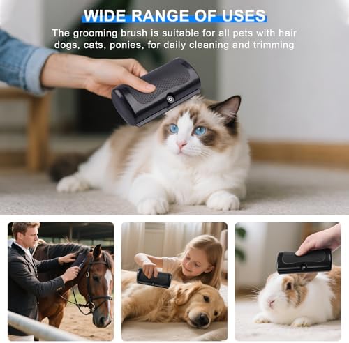 Deshedding Dog Brush, Deshedding Brush for Cats, Dogs, Rabbits, Horses