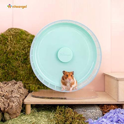 Niteangel Super-Silent Hamster Exercise Wheels: Quiet 11 inch Running Wheel