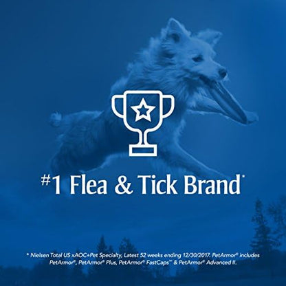 PetArmor Flea & Tick Topical Dogs 5-22 lbs, Fipronil, 3-Month