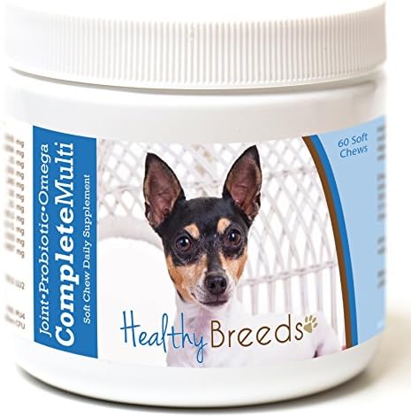 Healthy Breeds Toy Fox Terrier All In One Multivitamin Soft Chew 60 Count