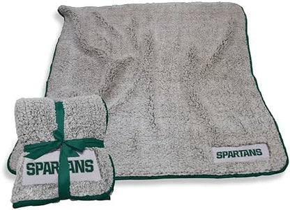 Logo Brands Officially Licensed NCAA Unisex Frosty Fleece Blanket, One Size, Team Color