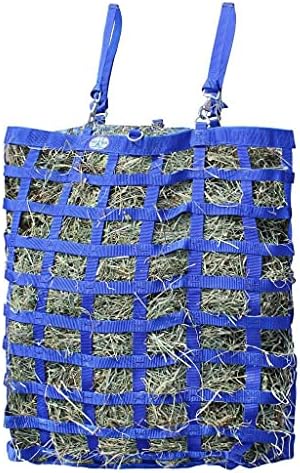 Horse Tough Super Tough Bottom Three Sided Slow Feed Hay Bag Opening 3" X 3" Size 22" X 25.5" X 9"