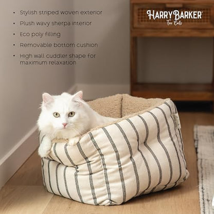 Harry Barker Striped HIGH WALL Cuddler Bed