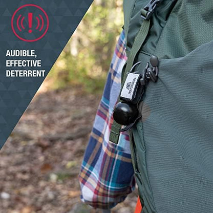 SABRE Frontiersman Bear Bell with Magnetic Silencer for Hiking & Camping