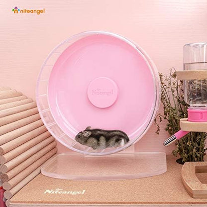 Niteangel Super-Silent Hamster Exercise Wheel: Quiet 8.2 inch Running Wheel