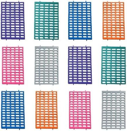 Saguaro Acres Rabbit and Small Animal Cage Resting Mat for Wire Floored Cages - Pack of 12 (Assorted)