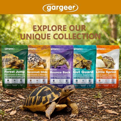 Gargeer 3oz Grassland Tortoise Multivitamins & Minerals Powder. Made in USA