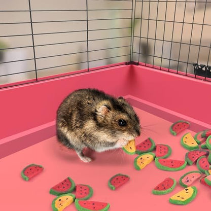 KATUMO Bunny Chew Toys, Rabbit Snacks Timothy Hay Treats for Guinea Pig