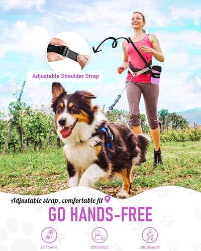 lesotc Dog Water Bottle Portable, 28oz Portable Dog Water Bottle with Bowl, Leak Proof Travel Bowl Dispenser for Dogs, One-Hand Squeeze Puppy Essentials for Walking, Hiking, Camping