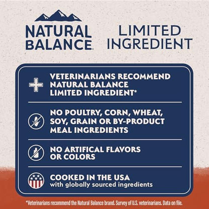 Natural Balance Limited Ingredient, Salmon & Sweet Potato, 12 lb