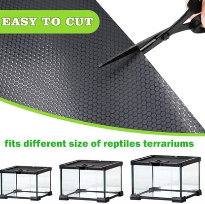 Bearded Dragon Tank Accessories Non-Adhesive Reptile Carpet