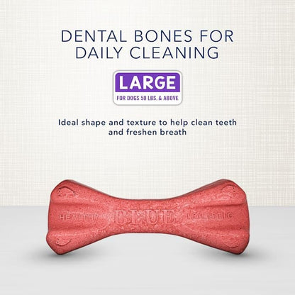 Blue Buffalo Large Dental Bones, 12 oz, 24 Bones