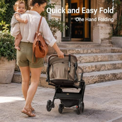 Mamazing Ultra Air Lightweight Baby Travel Stroller with Carbon Fiber Frame