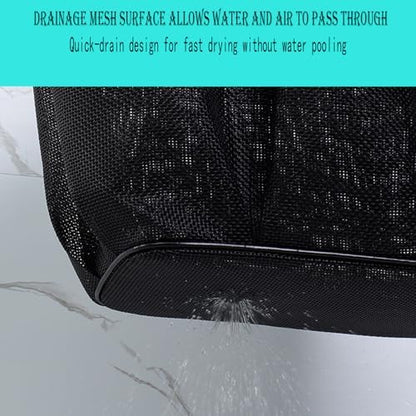 1Pcs Horse Grooming Bag Durable Horse Tool Bag with Pet Grooming Organizer for Horses, Dogs, and Other Pets (Black)